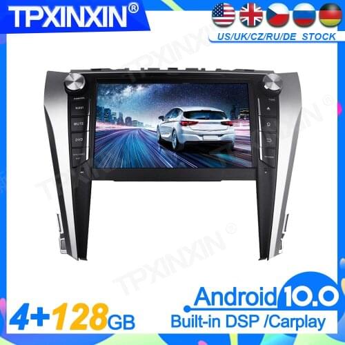 4G+128GB For TOYOTA Fortuner 2016 2017 2018 2019 Head Unit Car Multimedia Player Auto Radio Tape Recorder GPS Navigation DSP IPS