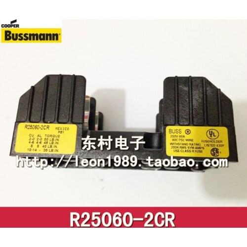 US BUSSMANN fuse holder R25060-1CR R25060-2CR R25060-3CR