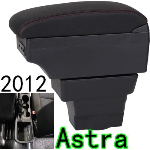 For Opel Astra Armrest Box Opel Astra J Universal Car Central Armrest Storage Box modification accessories