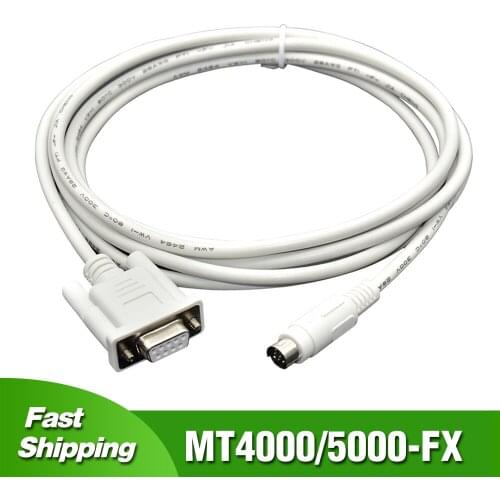 MT4000/5000-FX For Eview MT4000/5000 Touch Panel HMI Connect Mitsubishi FX Series PLC Programming Cable Download Line
