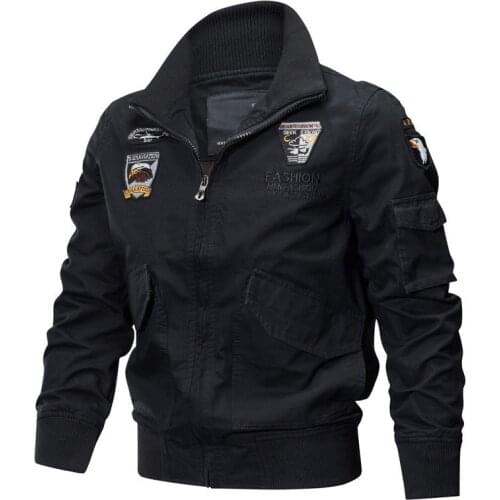 Military Air Force Men Women Jacket Outdoor Camping Hiking Cotton Coat Army Pilot Tactical Training Bomber Autumn Slim Clothing