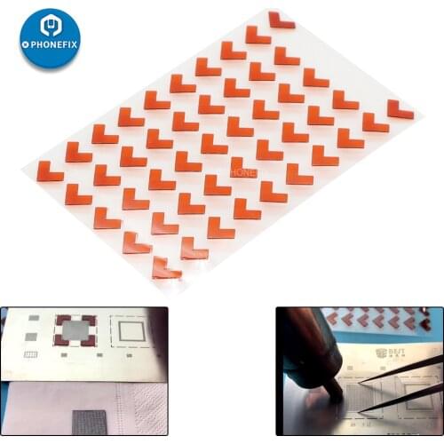 BEST 3D BGA Reballing positioning partner High Temperature Resistant Multi-Purpose Chip Fixing Paste Sticker Maintenance Tools
