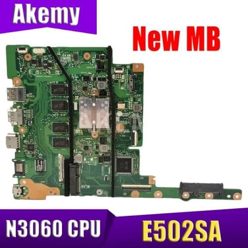 Akemy E502SA MAIN_BD._4G/N3060 MainBoard For ASUS E502SA E502S (15.6 inches) Laptop Motherboard NEW MAIN BOARD