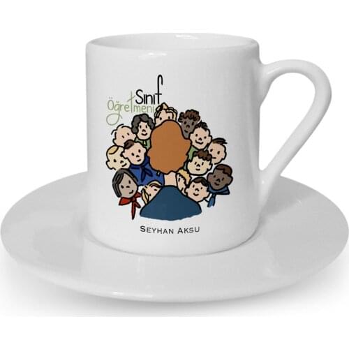 Personalized Class Teacher Turkish coffee Cup-3