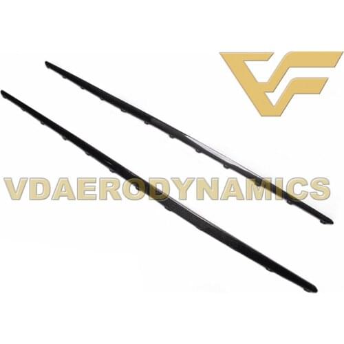 Suitable For 12-18 Benz W176 A Class A220 A250 A45 VAD-OEM Carbon Fiber Side Skirts Strip