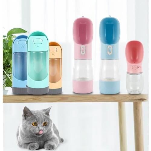 Portable Outdoor Pet Water Bottles for Small Large Dogs Travel Puppy Cat Feeders Drinking Bowls Pets Water Bottles Dropshipping