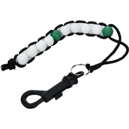Golf Ball Counter Golf Beaded Scorer Plastic Golf Ball Putter Counter