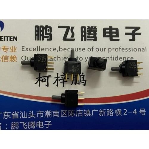 1PCS Japan NKK G-29AP Miniature Sealed Toggle Switch 6-foot 3 Gears, while resetting, toggle shaking head rocker arm
