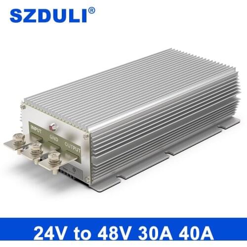 24V liter 48V 30A voltage converter 18-35V to 48V 40A high-power boost power module regulator