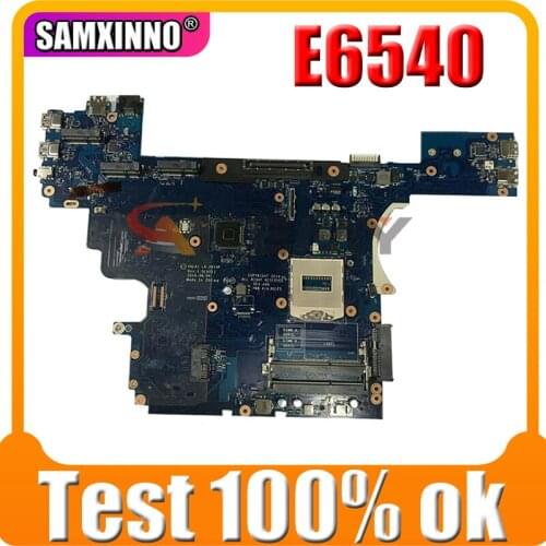 Akemy Original For Dell Latitude E6540 Series Laptop Motherboard LA-9414P CN-00C96W 00C96W 0C96W DDR3L