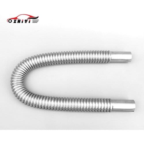 Parking Heater Accessories Diameter 25 Exhaust Pipe Stainless Steel Heating Fuel Heater Screw Thread Exhaust Pipe