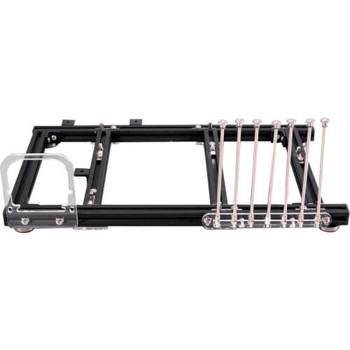 DIY Open Frame Aluminum Alloy Computer PC Case Overclocking Test Platform for ATX / M-ATX / ITX Motherboard