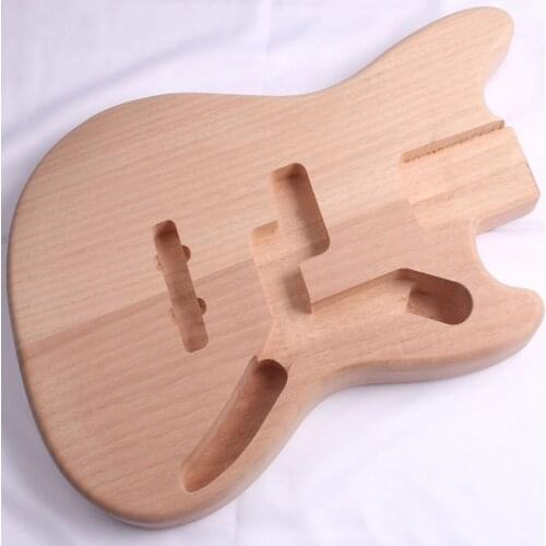Okoume wood mustang bass body