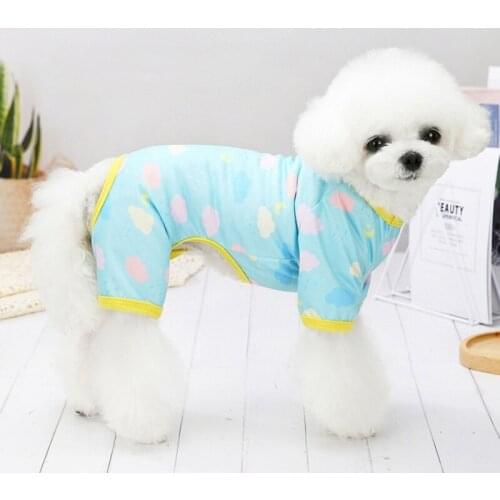 Home Wear Summer Thin Dog Pajamas Costume Dog Jumpsuits Clothes Puppy Clothing for Dog Teddy Chihuahua Clothes