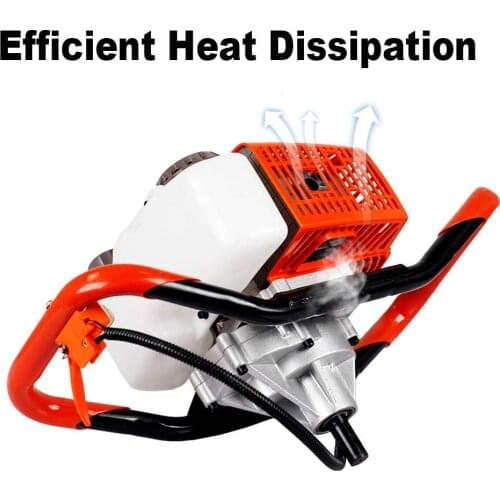 Professional 52CC Ground Drill Earth Auger Hole Digger Planting Machine Farm Auger Agricultural Drill cultivator