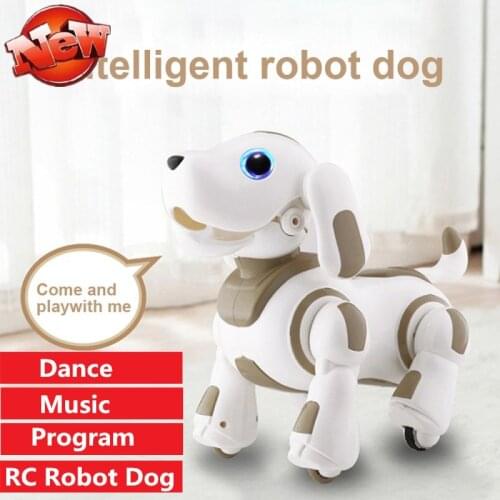 Intelligent Remote Control Robot Dog Multifunction Dance Singing Music Programmable Rc Toy Smart Robot Kid Friend parent-kid toy