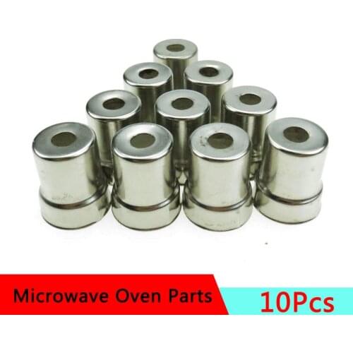10PCS/LOT Stainless Steel Magnetron Caps for Microwave Replacement Parts for Microwave Ovens Copler Microondas Caps