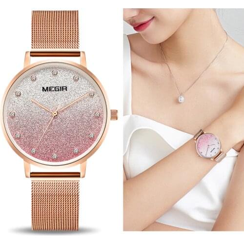 Большие женские часы MEGIR China At AliExpress