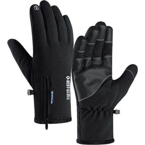 Men and Women Winter Antiskid Thermal Outdoor Sports Gloves Riding Skiing Climbing Waterproof Windproof Touch Screen Gloves