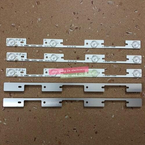 New 1000Pieces LED backlight bar for KONKA KDL40SS662U 35019864 327mm 4 LEDs( 1 LED 6V)
