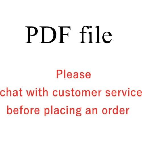 PDF File,Electronic Picture Customized Link, Please Do Not Place an Order At Will