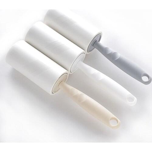 2021 Clothes Dust Removal Sticky Portable Tearable Bucket Type Dirt Remover Pet Hair Removal Roller Cleaning Brush