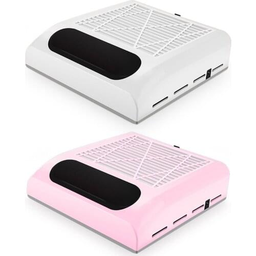 Nail Dust Collector Fan Vacuum Cleaner Manicure Machine Tools Strong Power Nail Beauty Tool Nail Vacuum Cleaner