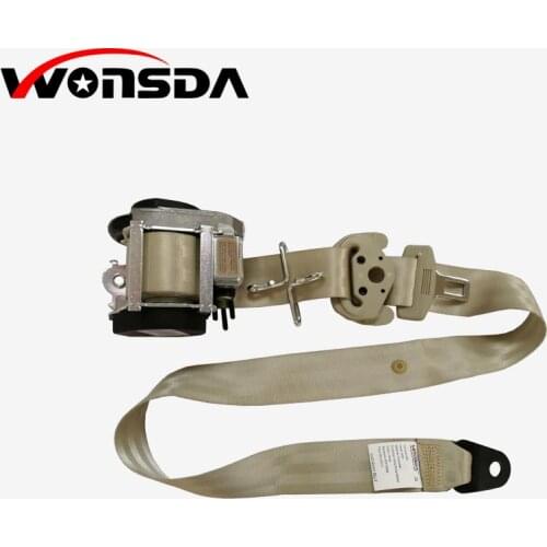 Car Safety Belts fit for Peugeot 308 408 Adjustable Replacement Safety Strap 3 Points Seat Belts