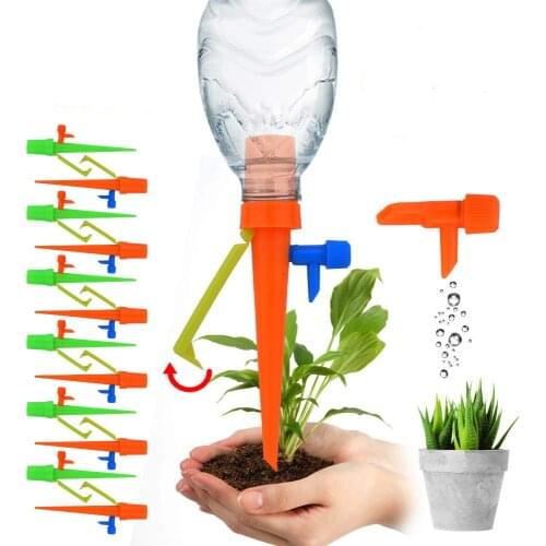 Garden Automatic Dripper Drip Irrigation System Bottle Ajustable Spike Watering Device for Indoor Outdoor Plants Flower