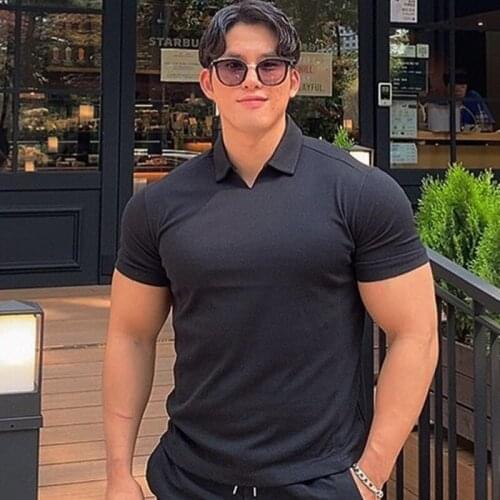WZFJM Mens Summer Polos