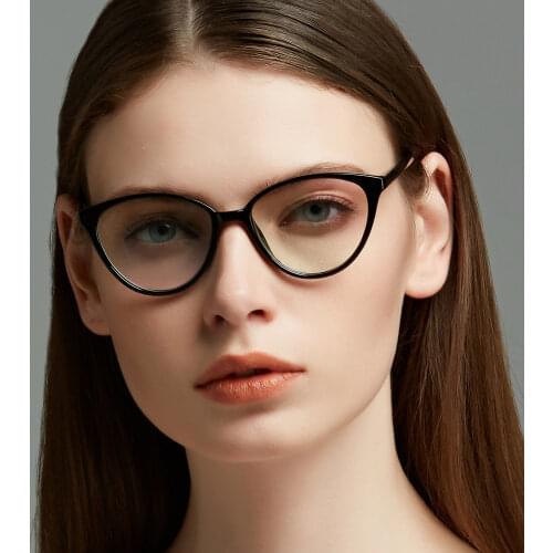2019 Fashion Eyeglasses Frame Women Optical Glasse Frame Retro Transparent clear glasses frame women brand design cat style