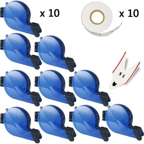 10 Sets Take A Ticket Dispenser Queue System Widely Used In Bank Clinic 2/3 Digital Paper Roll