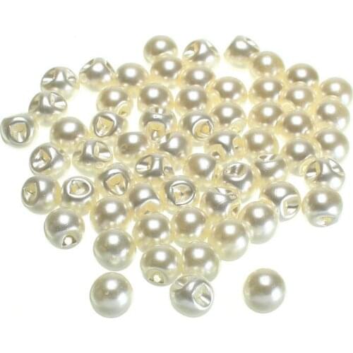 60Pcs/set 10mm Round Sewing Buttons Pearl Buttons for Clothing Sewing Accessories Clothing Scrapbooking Garment DIY Apparel Tool