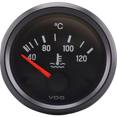 Free shipping Water Temperature Meter VDO 310030012 VDO 12V 24V Generator Parts For Construction Machinery Waterproof Dustproof