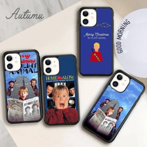Home Alone Phone Case for iPhone 11 12 Pro Max mini X XR XS SE 2020 5 6S 7 8 Plus Samsung Galaxy S8 S9 S10 Cover shell