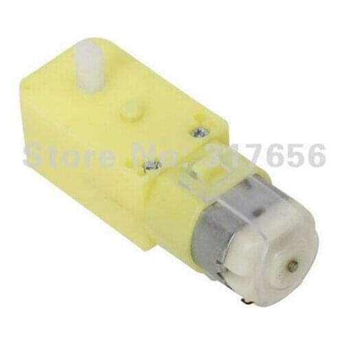 Motor DC 1:180,5000R / minute RPM Uniaxial Single Axis DC Gear box Motor 3V DC for Tracing Car Robot Gear box Motor 3V DC 1:180