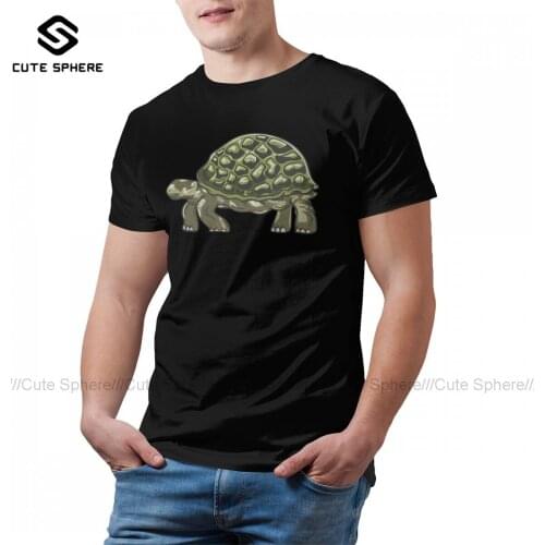 Tortoise Tshirt Casual Cotton Short Sleeves T Shirt Graphic Classic Tee Shirt Male Big