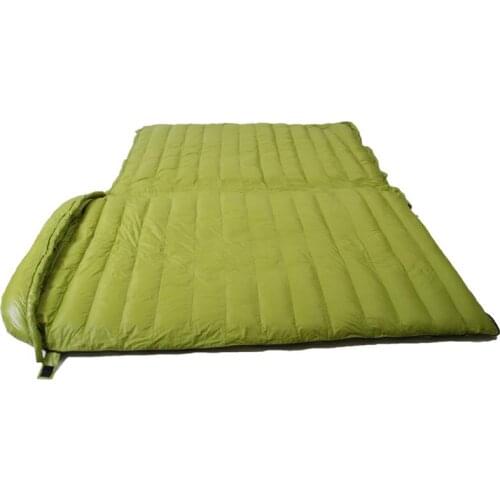 Camping sleeping bag for two, 4 season light sleeping blanket, warm and cold packaging, suitable for outdoor travel and hiking