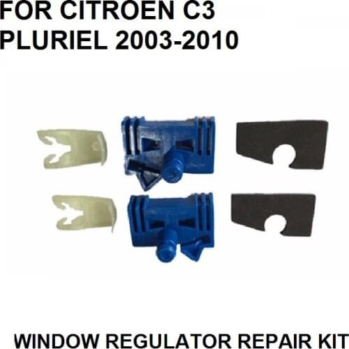FOR CITROEN C3 PLURIEL WINDOW REGULATOR REPAIR KIT 2/3 - DOOR FRONT LEFT AND RIGHT 2003-2010 NEW