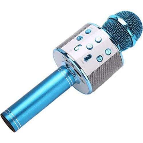 KTV Wireless Karaoke Handheld Microphone USB Player Mic Speaker Portable Christmas Birtay Home Party Handheld Microfone