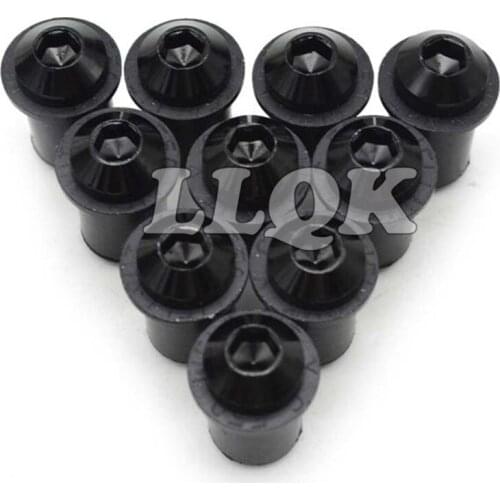 Motorcycle CNC Windshield Spike Bolt Screw M5 Nuts accessories For DUCATI 848 /EVO MONSTER M900 MONSTER S2R 800 900SS ST2