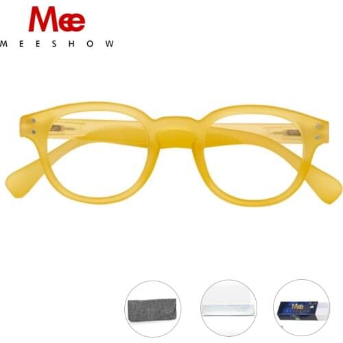 MEESHOW Anti Blue Reading Glasses Mens Eyeglasses computer eyeglasses Blue light blocking glasses women men eyes protection
