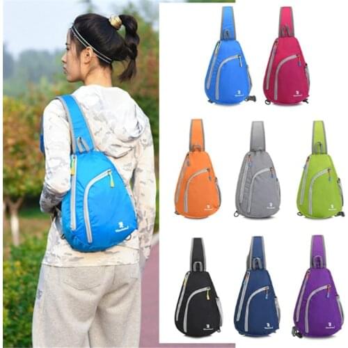 Spring Autumn Unisex Sports Nylon Waterproof Chest Bag Men Women Outdoor Climbing Hiking Bag TANLUHU 850
