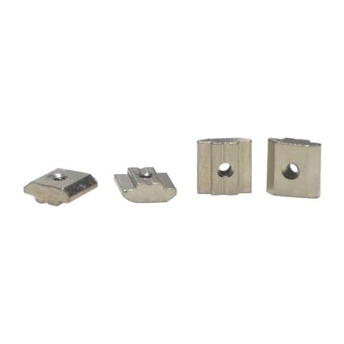 T slider nut block M3 M4 M5 M6 M8 slide t nut for european standard 30 aluminum profile slot 8mm cnc part 10pcs