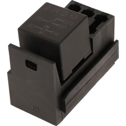 Waterproof Relay/Fuse Block for Automotive and Marine [1-Slot Relay Holder] [3-Slot Blade Fuse Holder]