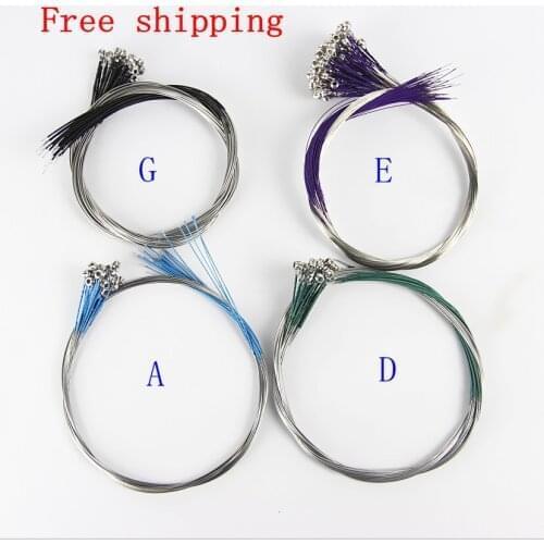 10 sets Brand new 3/4 4/4 violin size nickel\german silver strings ball end string fiddle violino accessory free shipping