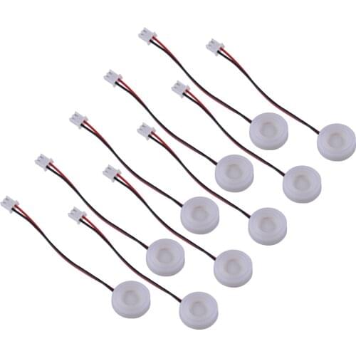10pcs D16mm 1.7MHz 24V Ultrasonic Mist Maker Atomizing Transducer Fogger Piezoelectric Ceramic Humidifier