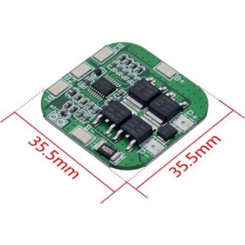 4S 14.8V / 16.8V 20A peak li-ion BMS PCM battery protection board bms pcm for lithium LicoO2 Limn2O4 18650 li battery