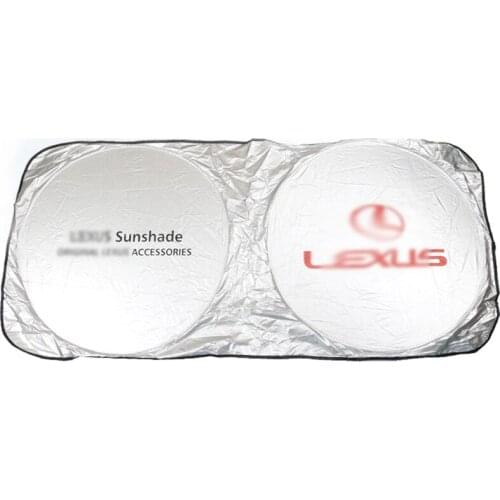 70*150cm Car Vehicle Front Window sunshade Windshield Block Cover Sun Shade Visor Folding for lexus logo Protector