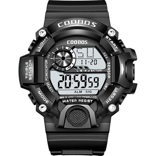 Men Gshock Watch Digital G Shock Sports Mens Watches Black Stopwatch 5 Bar Waterproof Electronic Tactical Watches Military Clock